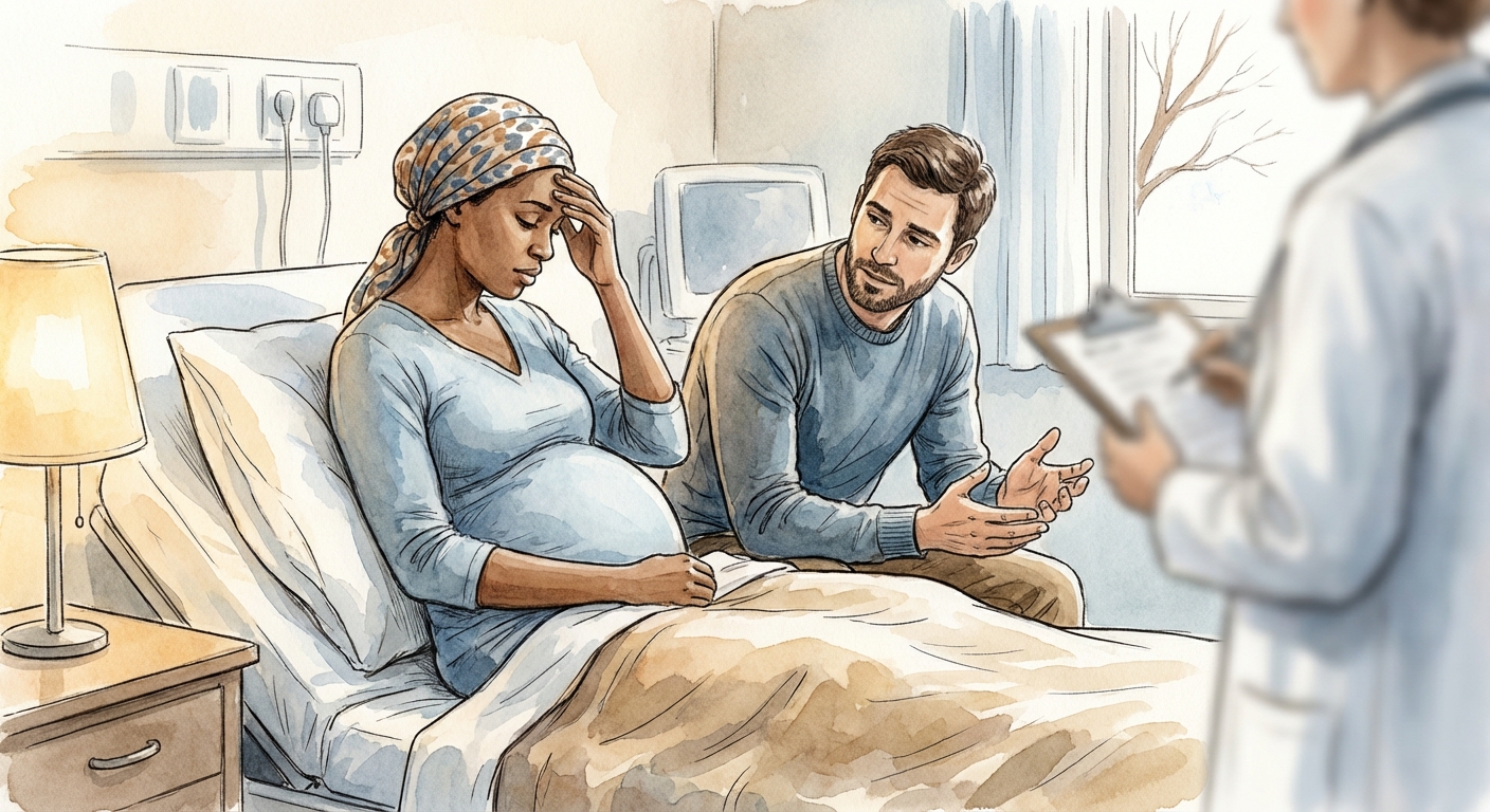 Preeclampsia at Thirty-Four Weeks, Interpreter on the Line — obstetrics