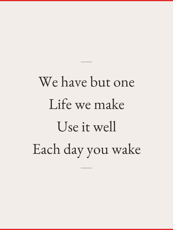 We have but one